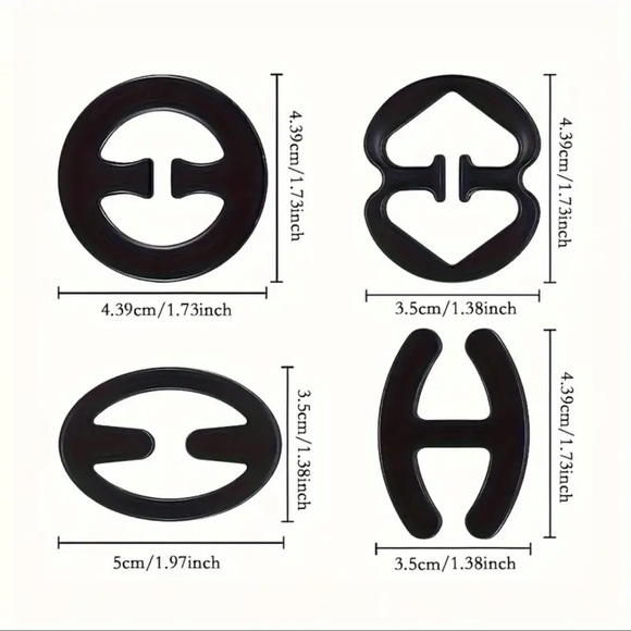 3 Pieces, Bra Strap Concealers, Hide Bra Straps, NEW, … - Picture 5 of 7